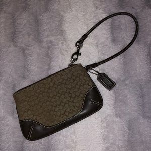 Authentic Coach Wristlet